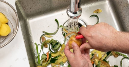 using garbage disposal